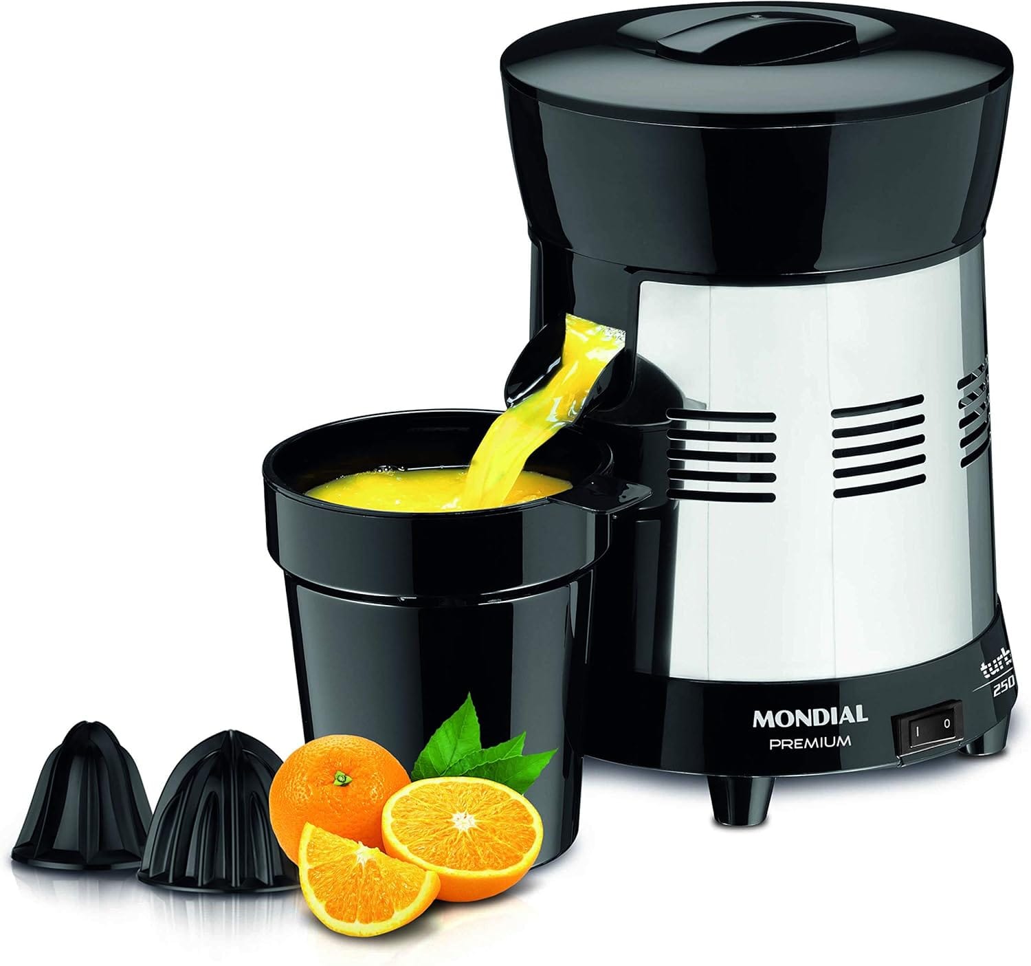 Extrator de Sucos Turbo Premium, Mondial, Preto/Inox, 250W, Bivolt - E-10 | Melhor Preço na Amazon
